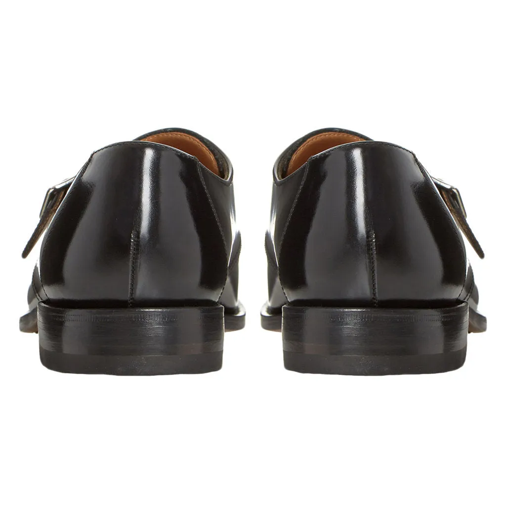 204 Polished Leather Professional Men's Monk Shoes