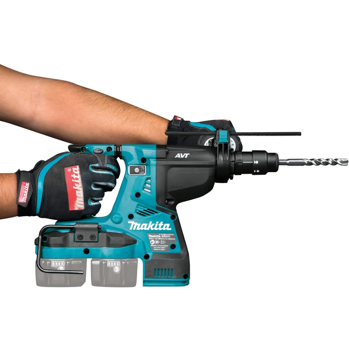 36V (18V X2) LXT® Brushless 1‑1/8" AVT® Rotary Hammer, accepts SDS‑PLUS bits, AFT®, AWS® Capable