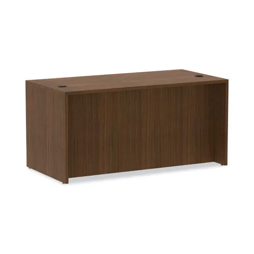 Alera Valencia Series Straight Front Desk Shell, 59.13 X 29.5 X 29.63, Modern Walnut