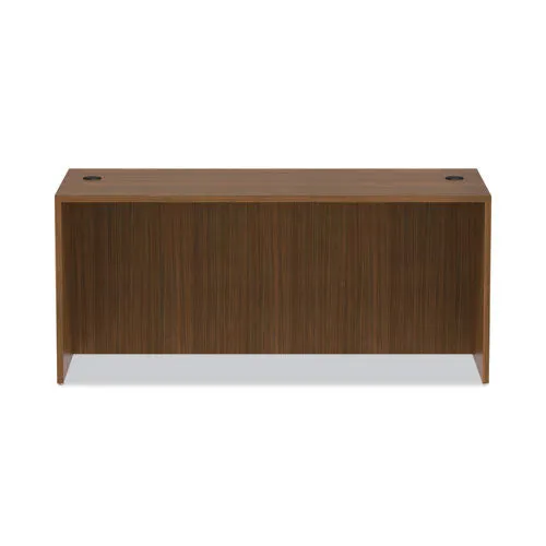 Alera Valencia Series Straight Front Desk Shell, 65 X 29.5 X 29.63, Modern Walnut