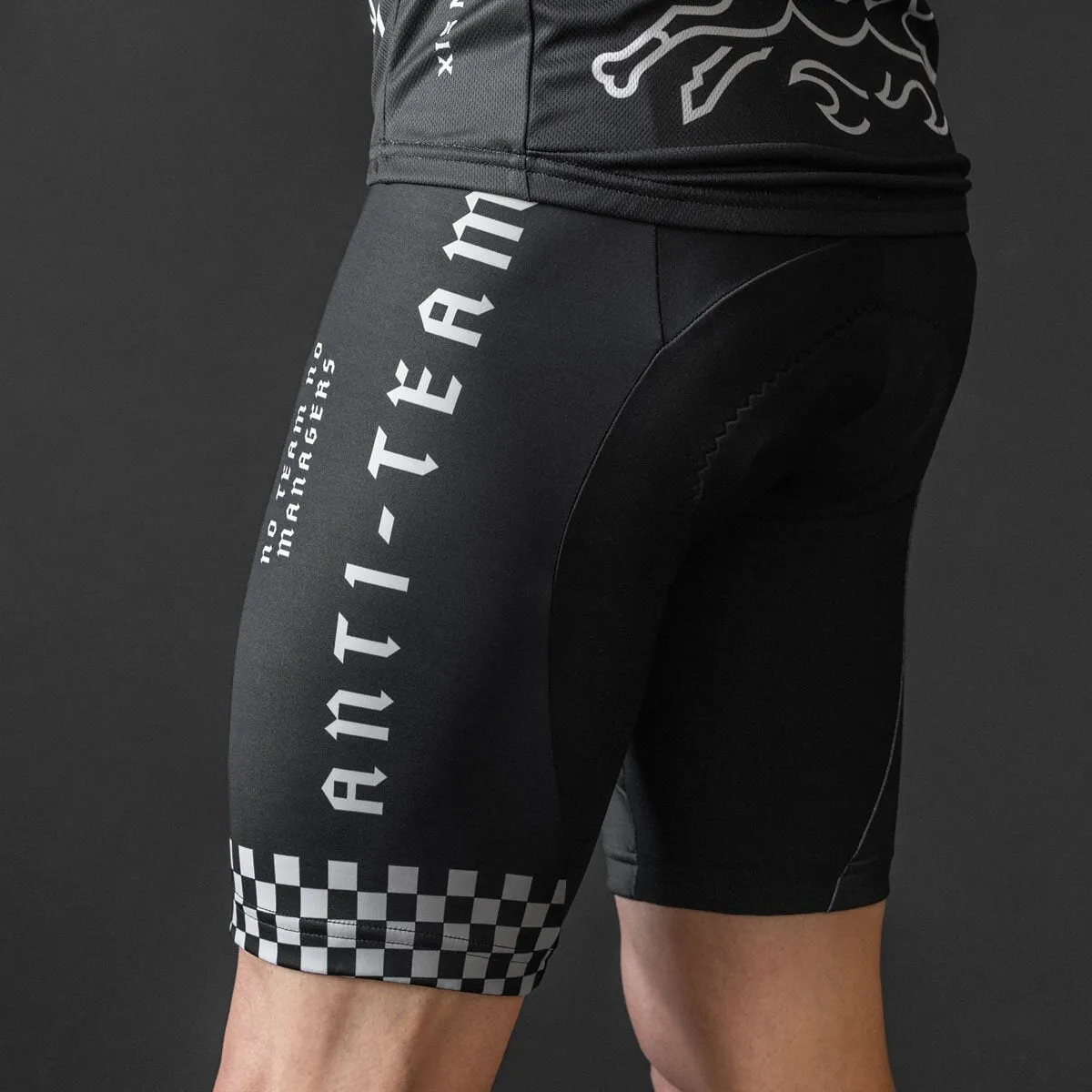 Anti-Team Bib Short - Men's|-|Cuissard à bretelles Anti-Team - Homme