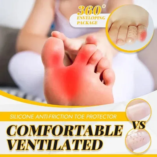 Breathable protective cover for toes