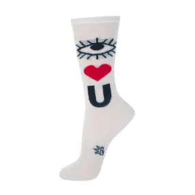 Eye Heart You Socks Unisex Crew Sock