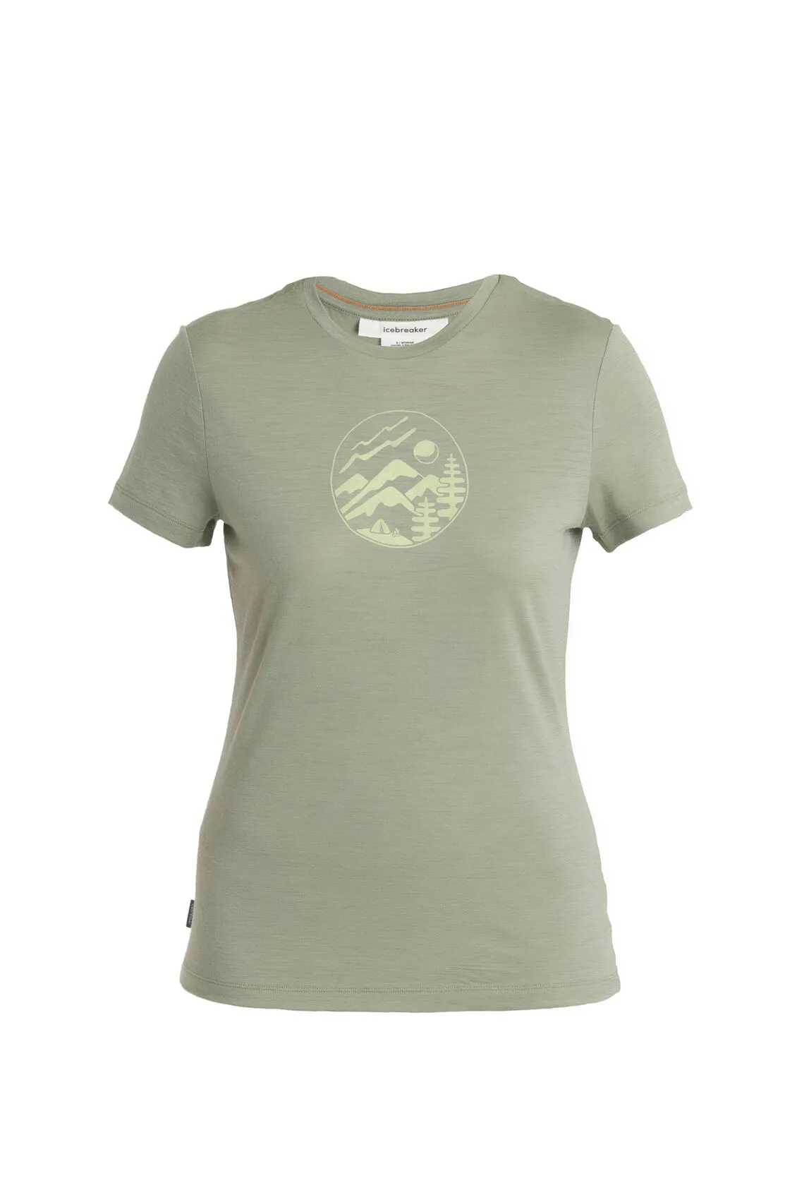 Icebreaker Tech Lite III SS Tee (Women's) Camping Circle/Lichen