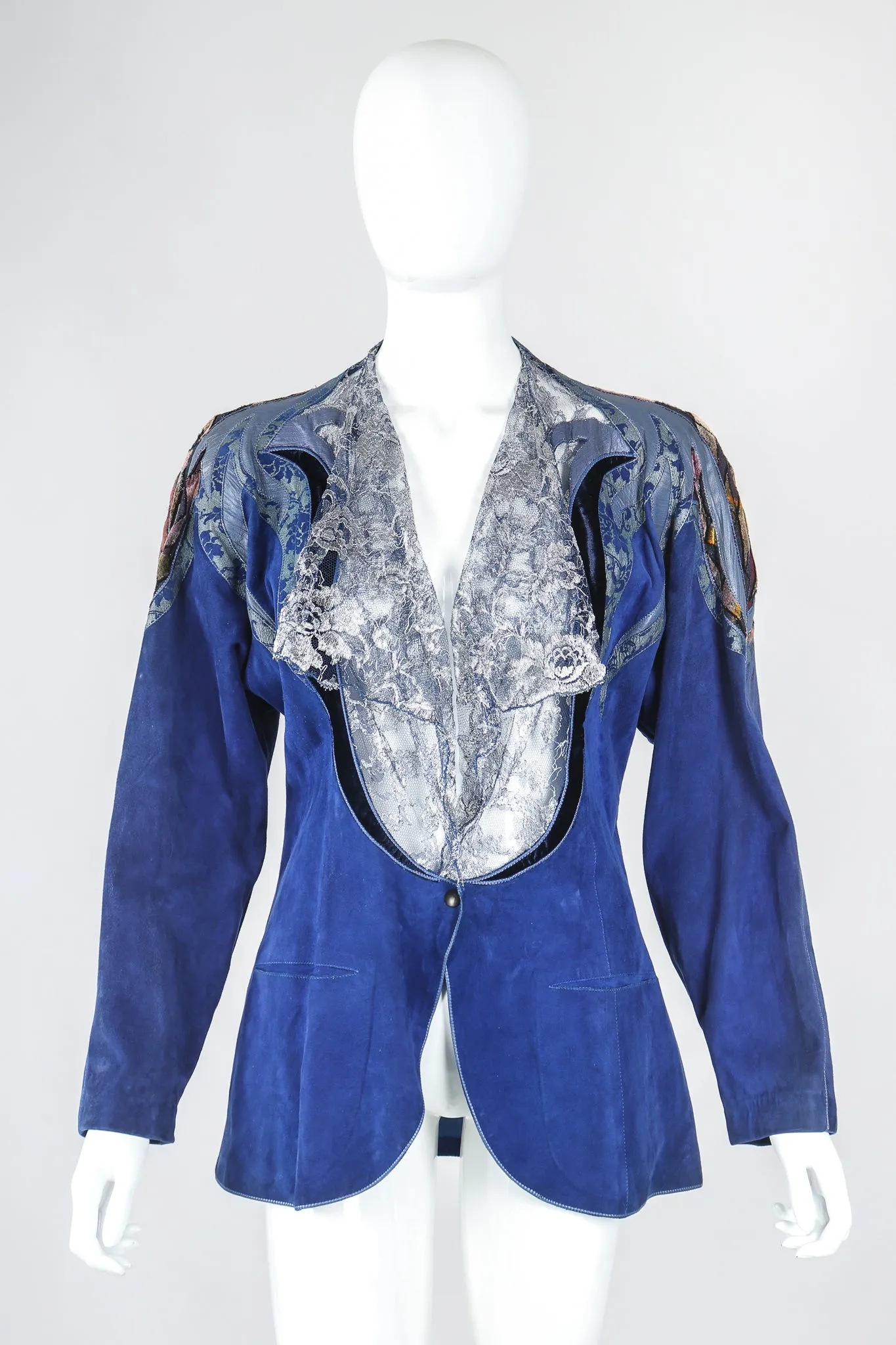 Lace Lapel Liberace Jacket