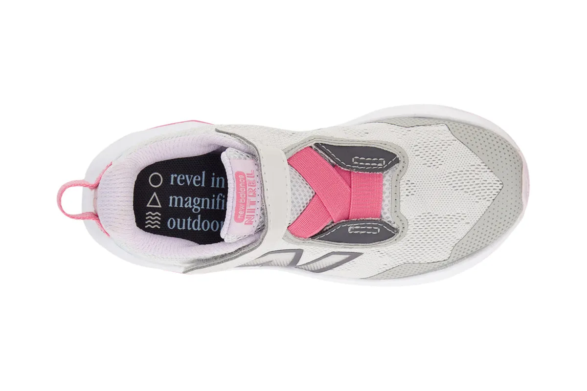 New Balance Nitrel v6 White/Pink Junior