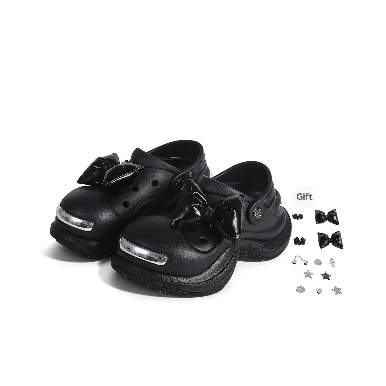 Ouder Starlight Black Clog Shoes