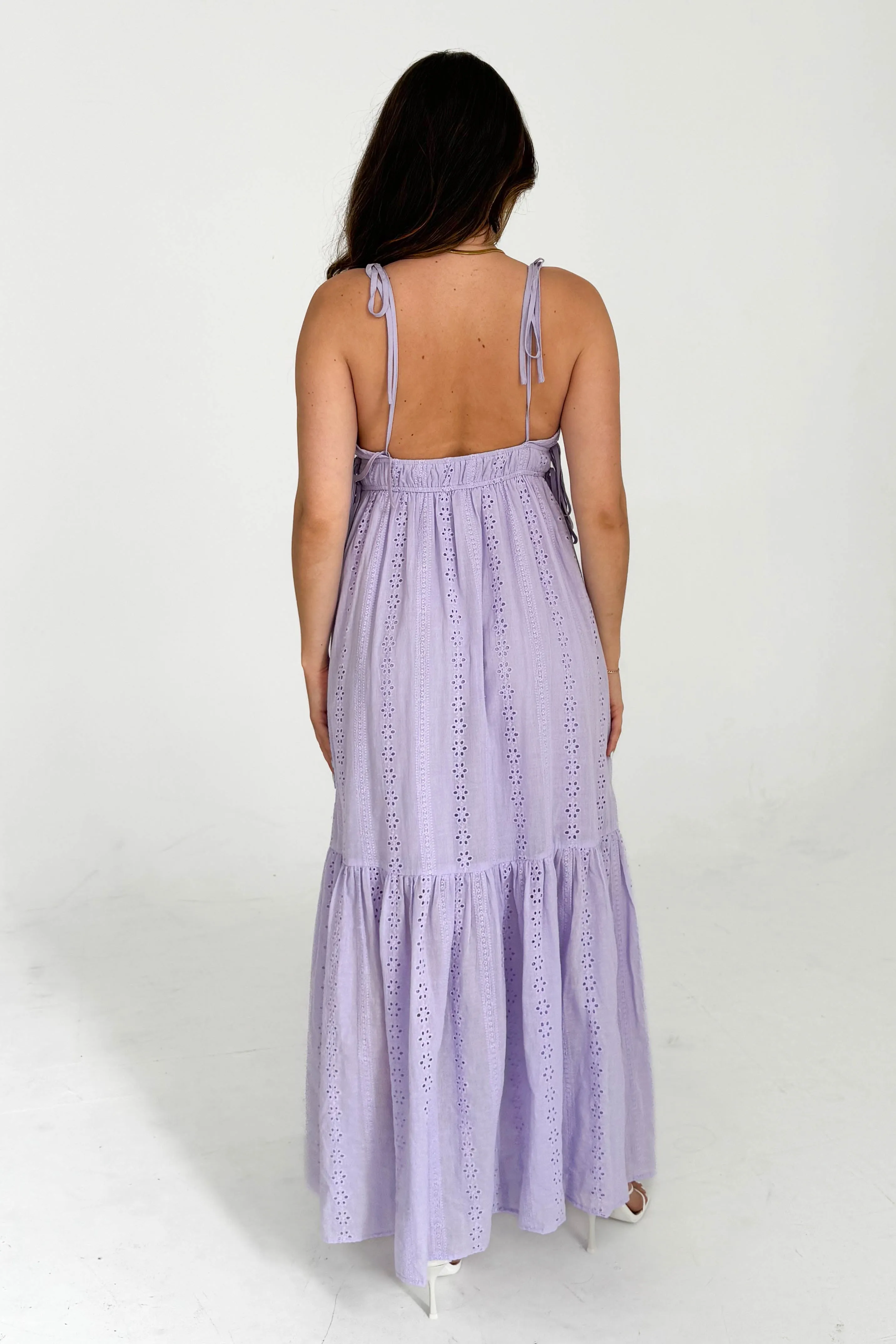 Ravello Dress in Purple