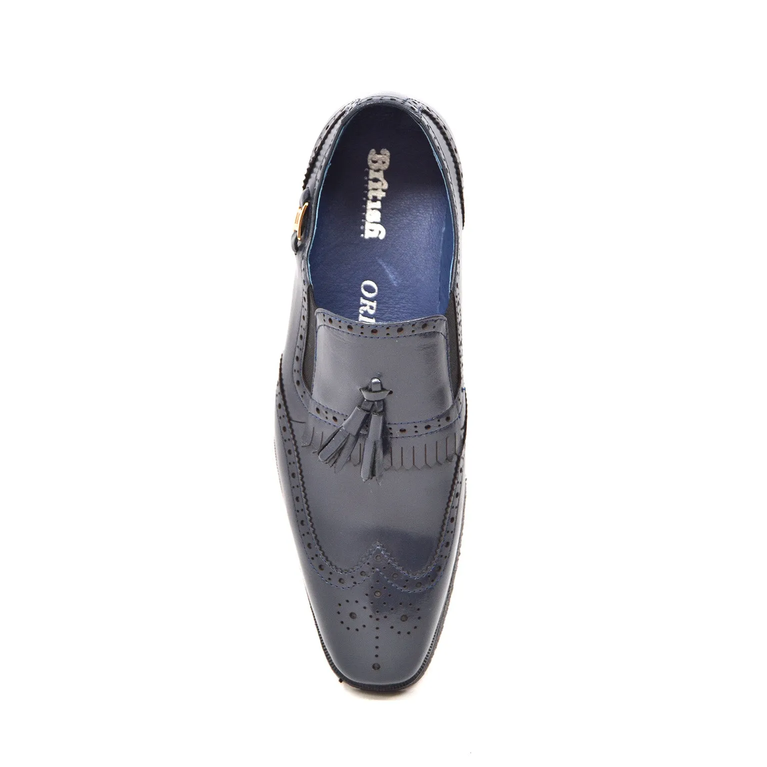 Rick Mens Dress Shoes by British Collection: Versatile and Trendy Formal Footwear