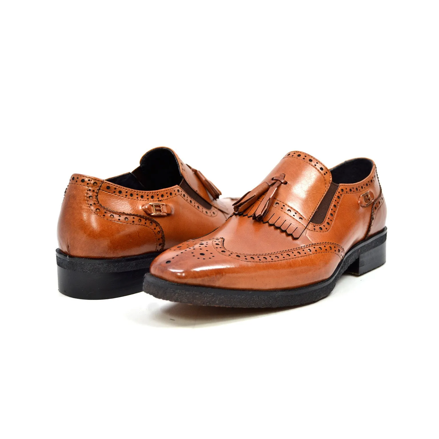 Rick Mens Dress Shoes by British Collection: Versatile and Trendy Formal Footwear