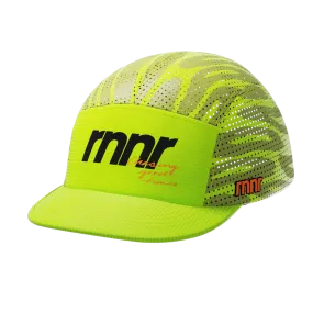 rnnr Pacer Hat: Drippy Cheetah Green