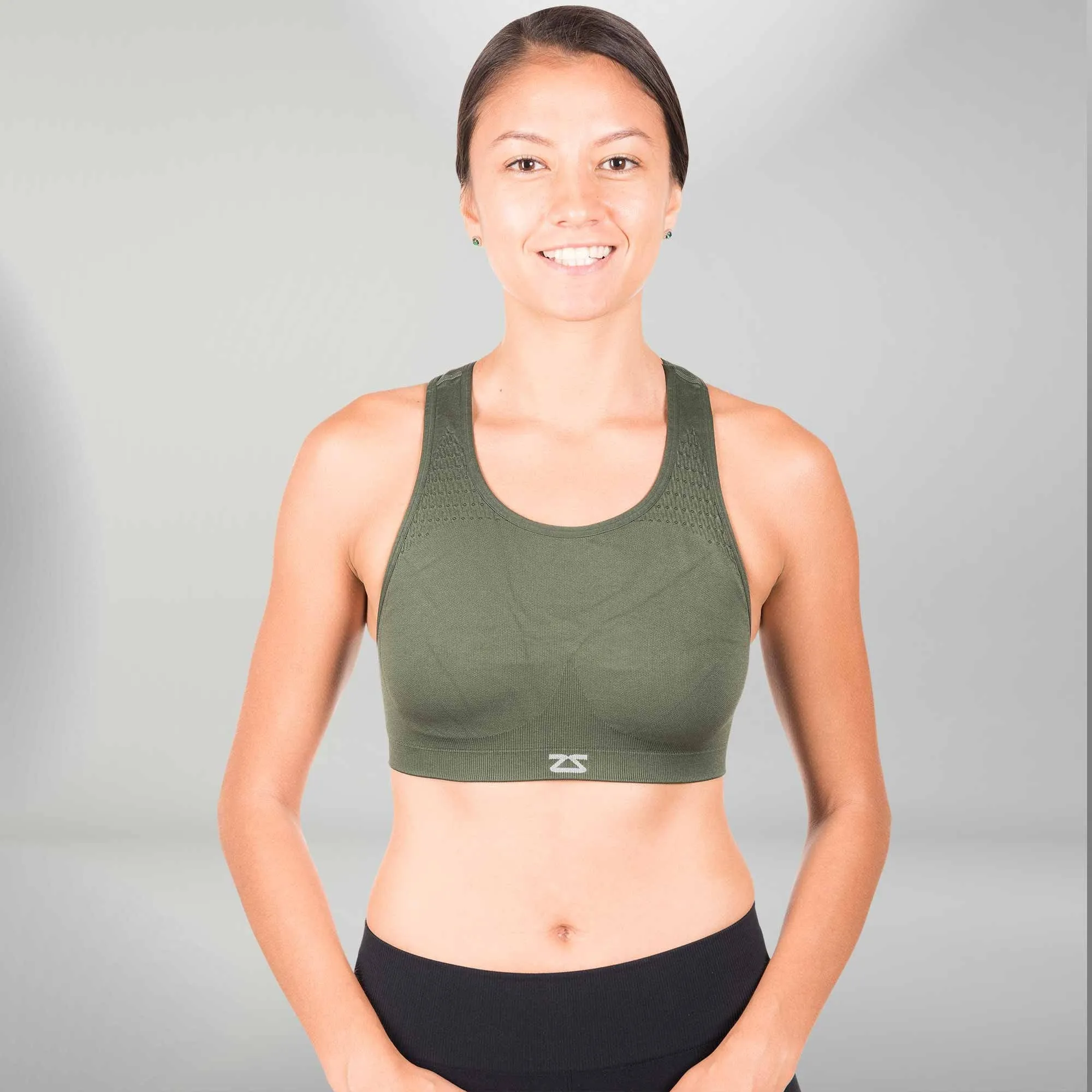 Seamless Running Sports Bra